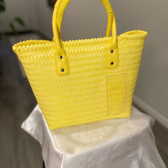 Desigual Sunny Yellow Tote - Picture 8 of 10